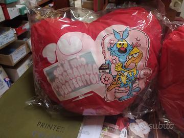 CUSCINO A CUORE LUPO ALBERTO