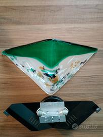 Applique vintage anni '70/'80 in vetro