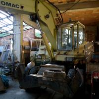 Escavatore gommato Hydromac hg95