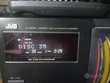Lettore  jukebox Jvc 200 CD mod. MC 334