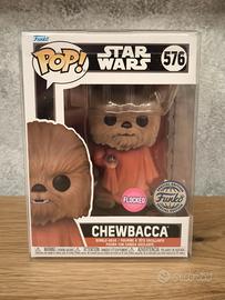 Chewbacca #576 Funko Pop Star Wars Flocked Special