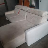 Divano Letto POLTRONE SOFA rivestito in alcantara