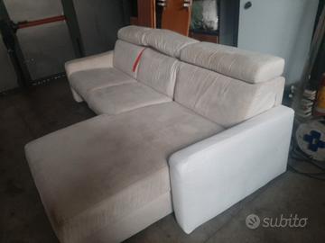 Divano Letto POLTRONE SOFA rivestito in alcantara