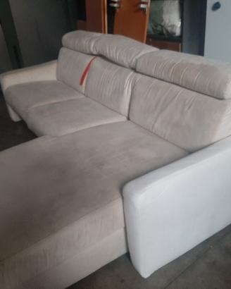 Divano Letto POLTRONE SOFA rivestito in alcantara