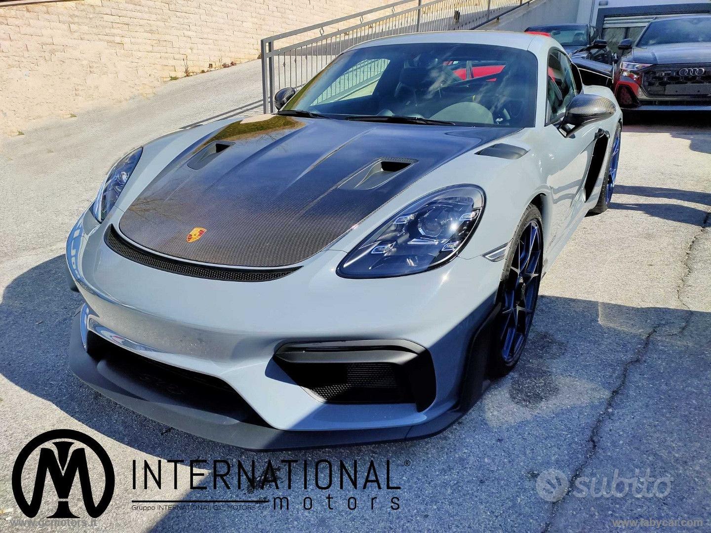 Subito INTERNATIONAL G.C. MOTORS AGNONE PORSCHE 718 Cayman GT4 RS