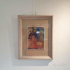 Quadro firmato Boccato 1971