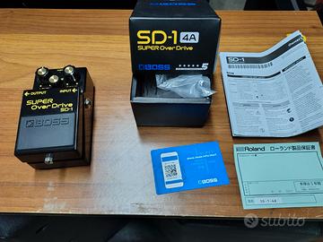 Boss SD1 SUPER OVERDRIVE COME NUOVO