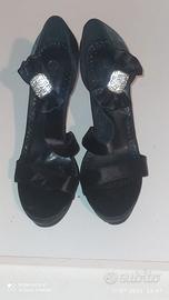 Scarpe donna sandalo nero