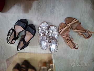 sandali moda comoda  3 paia