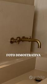 Rubinetteria Bongio Alcor completa lavabo incasso