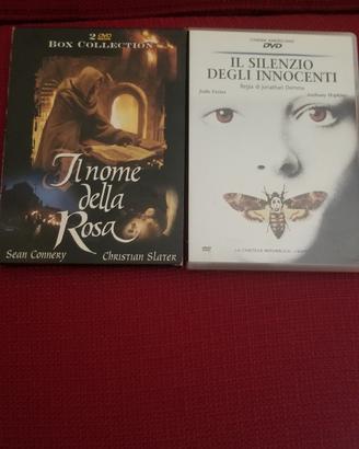 film dvd IL NOME DELLA ROSA& IL SILENZIO DEGLI INN
