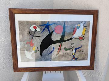 Quadro , stampa Mirò