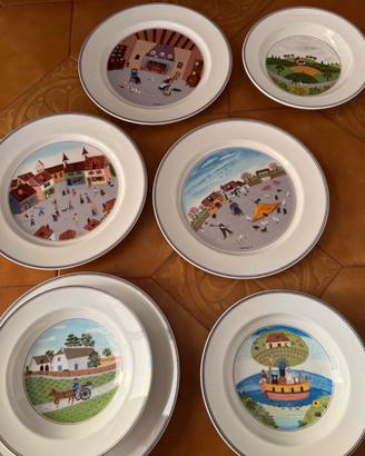 Servizio Villeroy e Boch da 18 pezzi design Naif