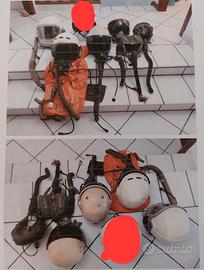 Caschi pilota Jet militaria