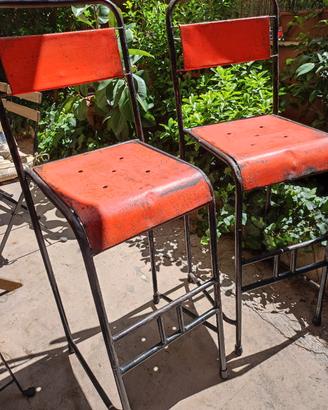 sgabelli bar vintage 