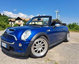 MINI cabrio Cooper s 1.6 assetto cerchi jr26 170cv