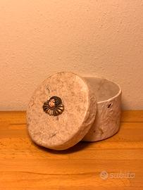 Scatolina THUN rotonda con coperchio decorativo