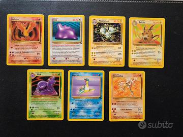 Carte Pokemon Set Fossil Rare