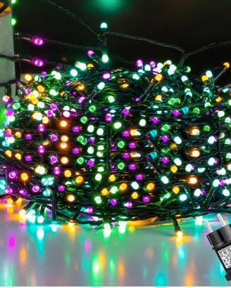 500LED 50M Luci Albero di Natale, Luci Natale