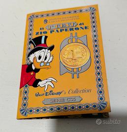Medaglia Disney Zio Paperone 1° Cent – Argento 986