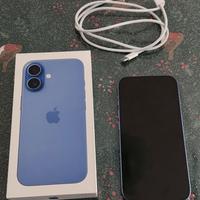 Iphone 16 blu 128gb