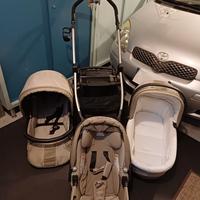 Trio carrozzina passeggino ovetto