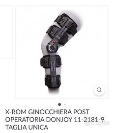 X-Rom ginocchiera post operatoria Donjoy