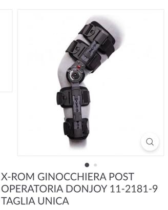 X-Rom ginocchiera post operatoria Donjoy