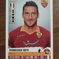 FRANCESCO TOTTI CALCIATORI PANINI 2012-13 - MINT