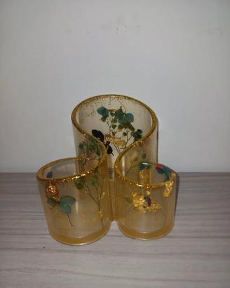 portapennelli in resina 