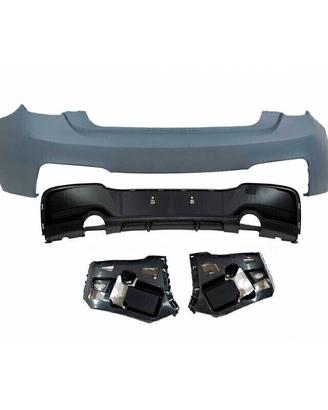 BMW F20 2011>14 Paraurti post.M-Perform. 2 uscite