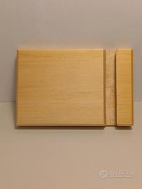 Porta telefono in legno artigianale