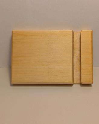 Porta telefono in legno artigianale