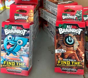 Doppio set da 50 carte brainrot roblox rarissime