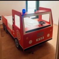 Letto per bambini vigili del fuoco