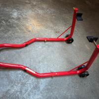 Cavalletto moto posteriore