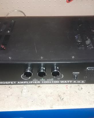 Amplificatore mosfet autocostruito