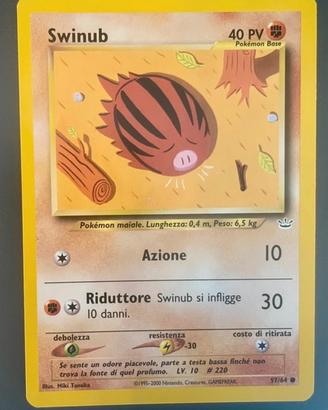 Swinub mazzo neo revelation