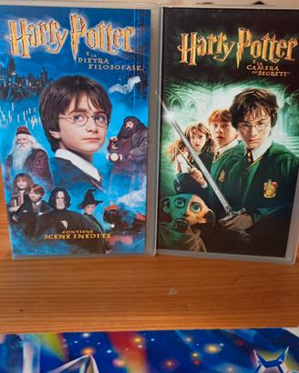2 VHS Harry Potter vintage 