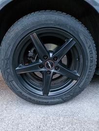 4 cerchi in lega con gomme invernali r17