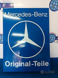 Tabella smaltata Mercedes -Benz  Oiginal-Teile