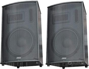 Coppia Casse Acustiche Amplificate Bluetooth 800W