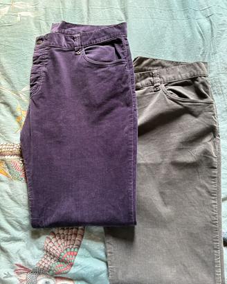 Pantaloni velluto Slam 56-58