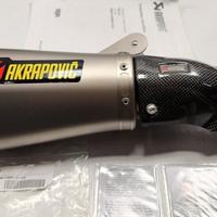 terminale Marmitta scarico Akrapovic Slip On Titan