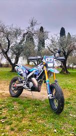 HM CRM 125 2 tempi Motard (Derapage rr)