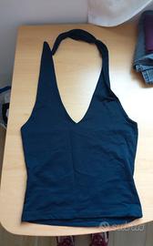 Top nero da donna