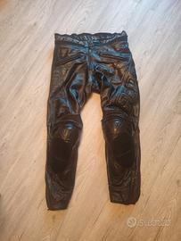pantalone pelle dainese