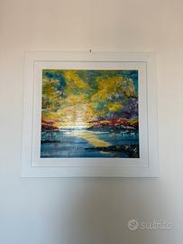 Quadro olio con cornice inclusa