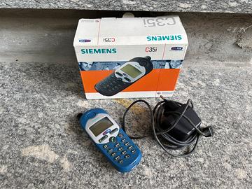 Telefono Vintage Siemens C35i (scatola/caricatore)