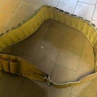 Cintura cartuccera in cuoio 30 celle ‒ vintage